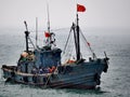 Fishing boat, Qingdao, China Royalty Free Stock Photo